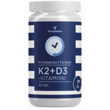 K2+D3-Vitamiini pitkävaikutteinen 60tbl