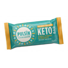 Pulsin Keto Suklaafudge-Maapähkinä Proteiinipatukka 50g