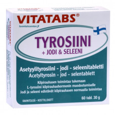 Vitatabs Tyrosiini +Jodi & Seleeni 60tbl