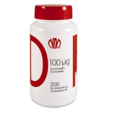 D-vitamiini 100 mcg Naturamedia 200kps
