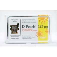 D-Pearls 125 mcg/5000 IU 120+40 kaps
