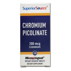 Chromium Picolinate 200mcg Superior Source