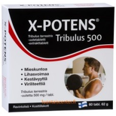 X-Potens Tribulus 500 60tbl