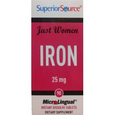 Just Women Iron MicroLingual  25 mg 90 tbl - Futmed