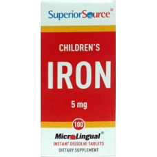Children's Iron MicroLingual 5mg 100tbl Futmed