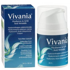 Vivania Hyaluron & Q10 Anti Wrinkle 50 ml kasvovoide