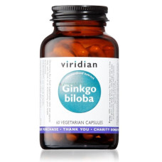 Viridian Neidonhiuspuu/Ginkgo Biloba 60kps