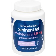 Sininen Uni Melatoniini 1,9 mg pitkävaikutt. 150tbl