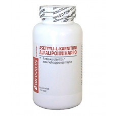 Asetyyli L-Karnitiini Alfalipoiinihappo 150tbl Bronson