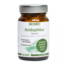 Acidophilus maitohappobakteeri 60kaps 
