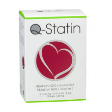 Q-Statin Q10 + E-vitamiini 60kaps
