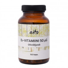 Aito D3-Vitamiini 50mcg 150kps