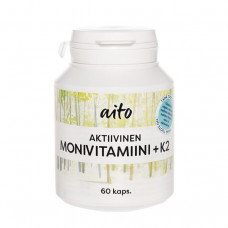 Aito Aktiivinen Monivitamiini+K2 60kps