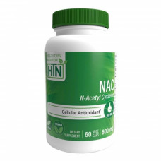 NAC N-Asetyyli-Kysteiini 600mg 60kaps