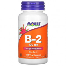 B2-vitamiini 100mg 100kaps Now