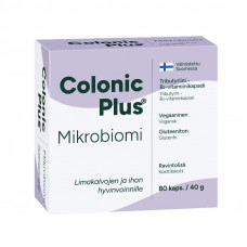 Colonic Plus Mikrobiomi-Tributyriini-B2-vitamiini 80kaps