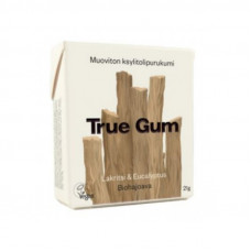 True Gum purukumi Lakritsi&Eukalyptus 21g