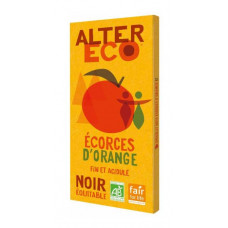 Appelsiinisuklaa tumma luomu 100gr Alter Eco