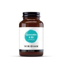 Viridian Kversetiini & B5-vitamiini, 60 kapselia
