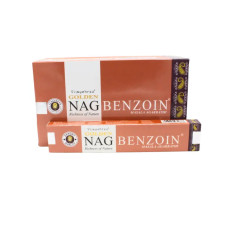 Suitsuke Benzoin Masala Agarbathi - Vijayshree Golden Nag 15 g