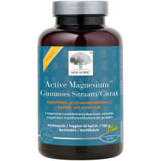 Active Magnesium sitraatti gummies 60 kpl
