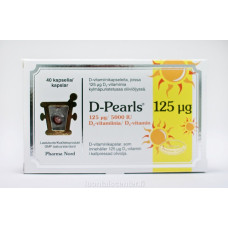 D-Pearls 125 mcg 40kps